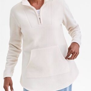Style & Co. Cream Crew Neck Sweater